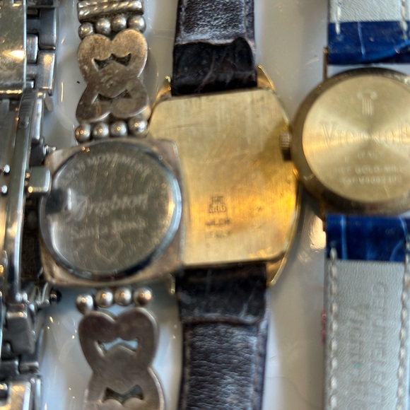 Vintage 14K Gold Vincenz and Brighton Watches - Picture 2 of 12